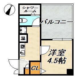 ポコアポコ須磨板宿 間取り
