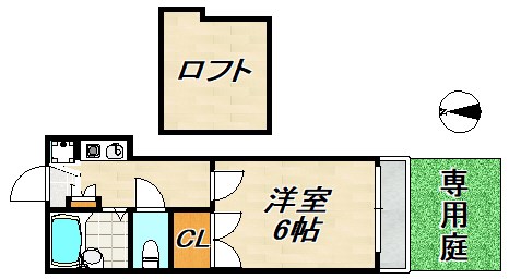 サニーウェル鈴蘭 間取り図