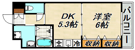 パークコート東須磨 間取り図