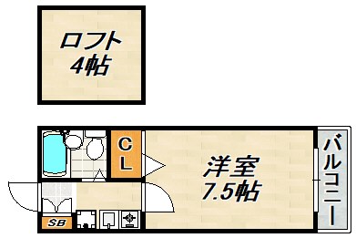 キャンパスヒルズ鈴蘭台 間取り図