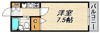 キャンパスヒルズ鈴蘭台 間取り図
