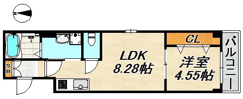 Vールネサンス大塚町 間取り図