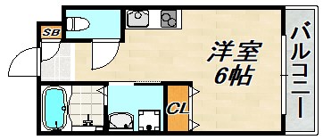 ヴィアノ山下町アスティオン 間取り図