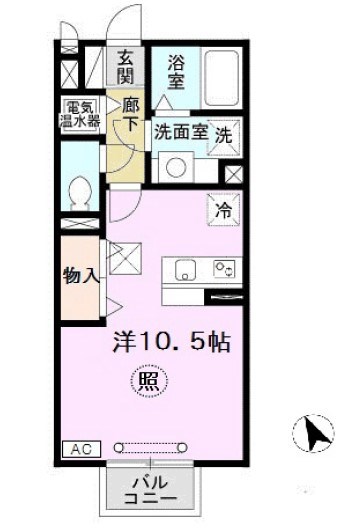 HITOMI DORMITORY 間取り図
