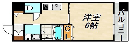 KHKコート板宿 間取り図