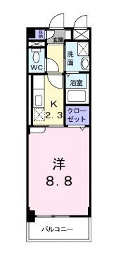 コンフォルト水笠 間取り図