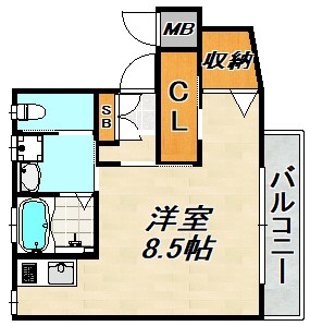 ビスポーク板宿 間取り図