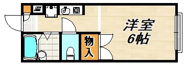 サンフレーズ東町Ⅰ 間取り図