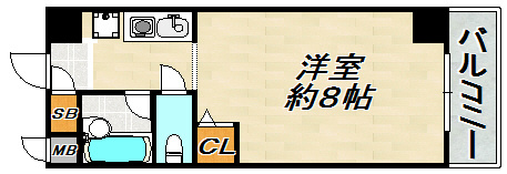 カトレアハイツ 間取り図