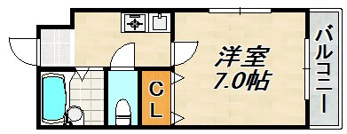 ロイヤルサクラ 間取り図