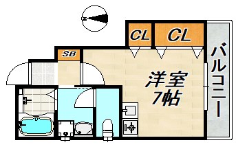 エターナルシー鈴蘭台Ⅱ 間取り図