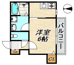 エターナルシー鈴蘭台Ⅱ 間取り図