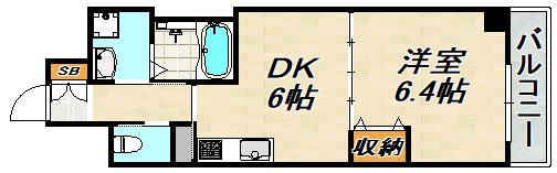 マウントック・フェイム 間取り図