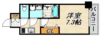 レジュールアッシュ神戸グランフィール 間取り図