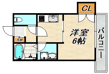 サンビエナ 間取り図