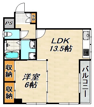 ダイヤハイツ板宿 間取り