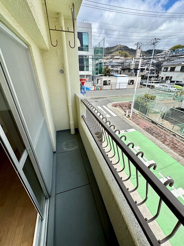 ダイヤハイツ板宿 ベランダ