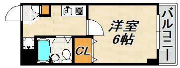 フローラル板宿 間取り図