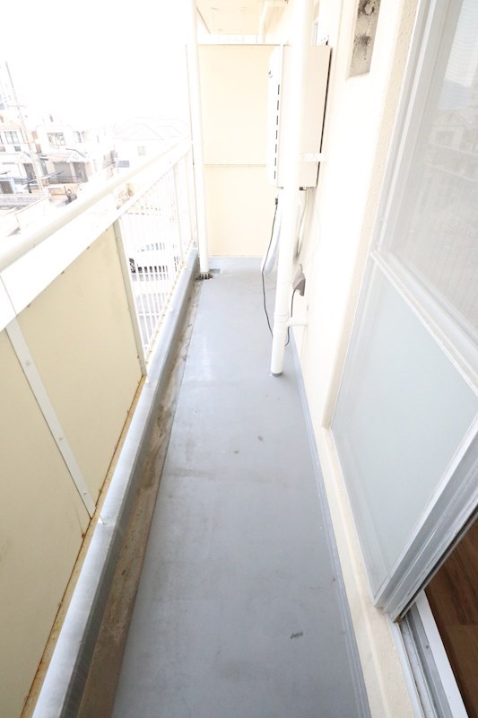 白川台藤ハイツ ベランダ