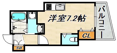 真野マンション 間取り図
