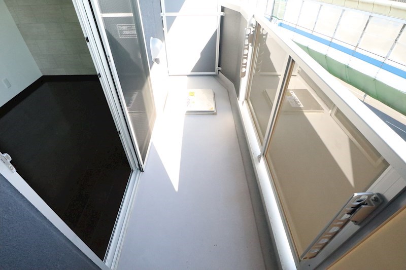 真野マンション ベランダ