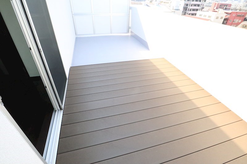 真野マンション ベランダ