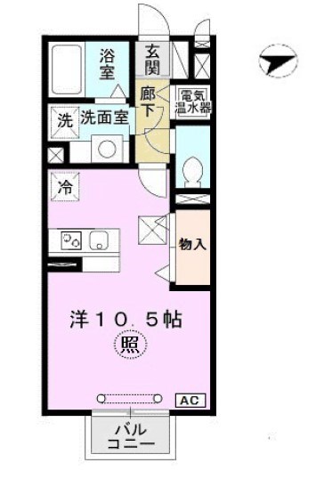 HITOMI DORMITORY 間取り図