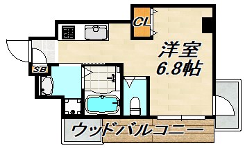 真野マンション 間取り図