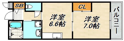 メゾンまほら 間取り