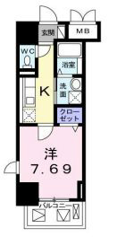 クラシェス新長田 間取り図