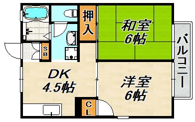 ピアン広町 間取り図