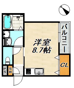 ARPEGGIO西代 間取り図