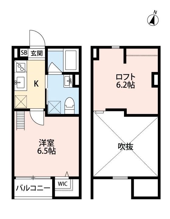 ユートピア新長田 間取り図