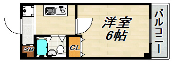 アメニティ須磨 間取り図