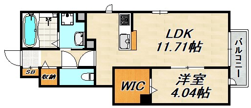 ヌーベルアージュ 間取り図