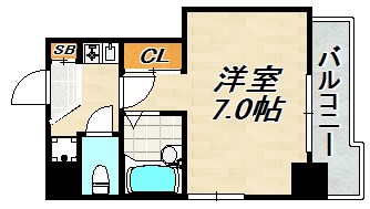 リバティー壱番館 間取り図