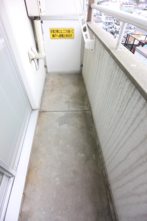 リバティー壱番館 ベランダ