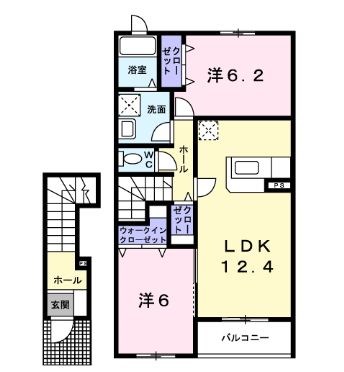 ラッフィナート・カーサ七番館 間取り図