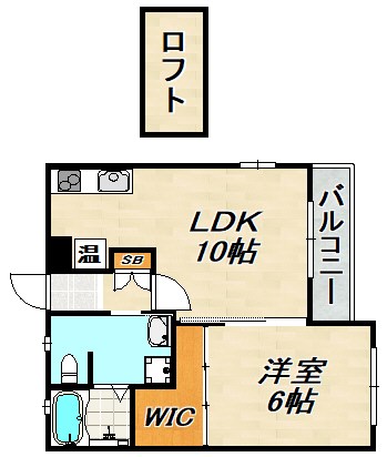 ヴィアーレ南町 間取り図