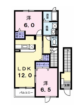 ラッフィナート・カーサ参番館 間取り図