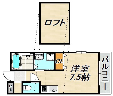 ヴィアノ山下町ソリア 間取り図