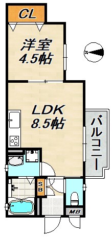 ヤーナパレスノース 間取り図