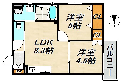 ヤーナパレスノース 間取り図