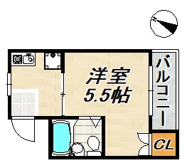 クレスタビュウ 間取り図