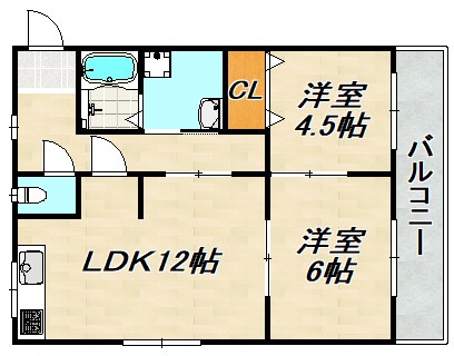 ウイングパレス 間取り図