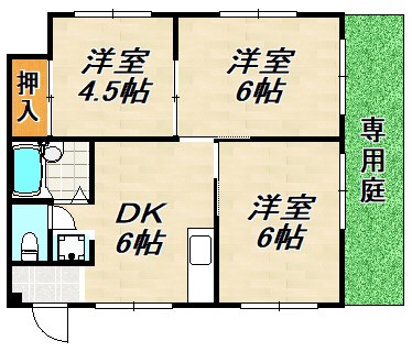 ラドーレ 間取り図