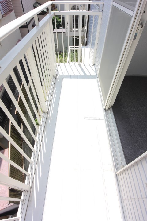 山下ハイツ ベランダ