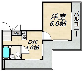 村雨ハイツ 間取り