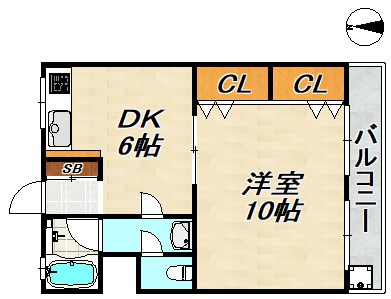 藤マンション 間取り図