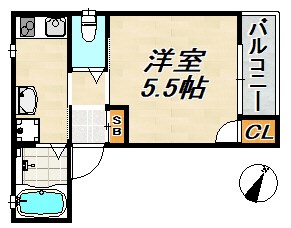 グランメール梅ヶ香町 間取り図
